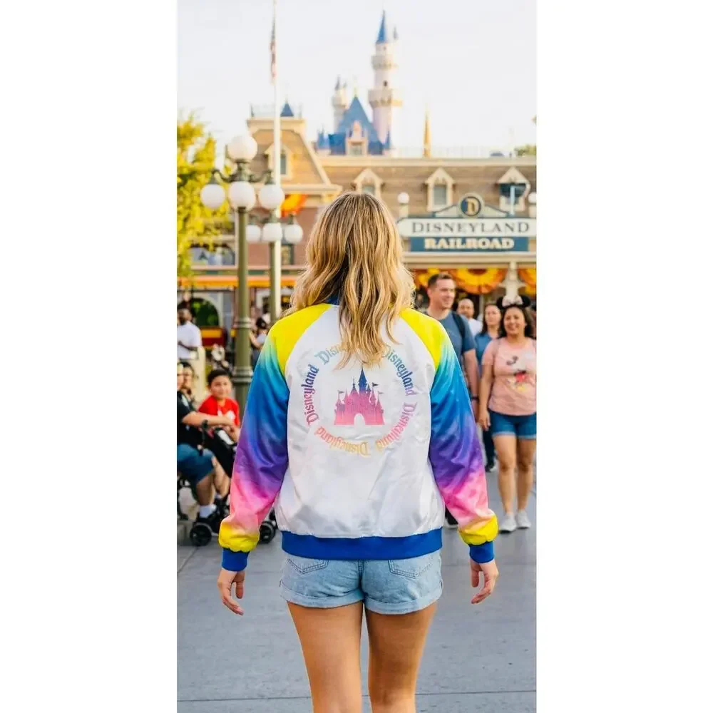 NWT❤️Walt Disney World Wind Jacket Bursts with Color szXL